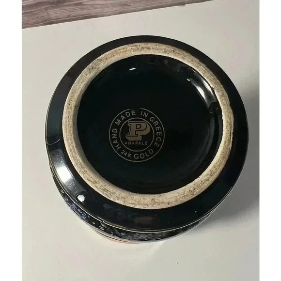 Gorgeous Anapale 24 Karat Gold Accent Vase - Picture 6 of 9